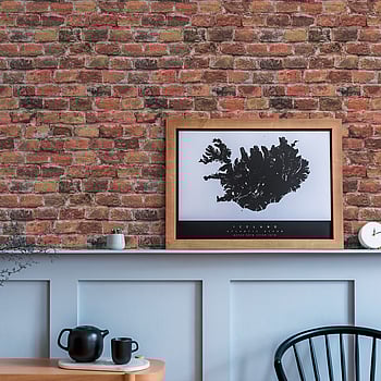 Galerie Wallcoverings Product Code BB51115 - Bricks And More Wallpaper Collection - Brown Orange Red Colours -  