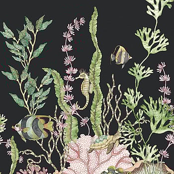 Galerie Wallcoverings Product Code DB30710M - Daisy Bennett Wallpaper Collection - Blacks Colours -  