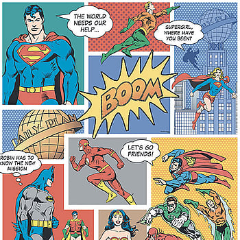 Galerie Wallcoverings Product Code DC9002-1 - Comics And More Wallpaper Collection -   