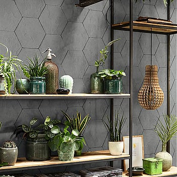 Galerie Wallcoverings Product Code EX31015 - Exposed Wallpaper Collection - Grey Colours -  