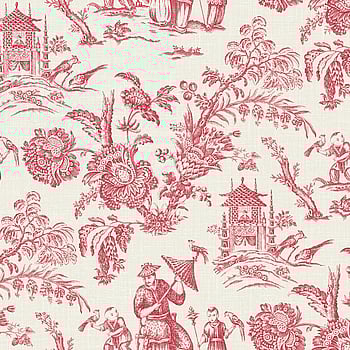 Galerie Wallcoverings Product Code FC61801 - French Country Wallpaper Collection - Poppy Red Colours -  