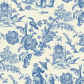 Galerie Wallcoverings Product Code FC61812 - French Country Wallpaper Collection - China Blue Colours -  
