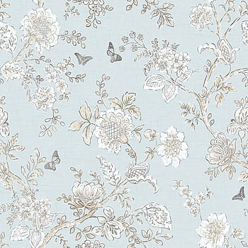 Galerie Wallcoverings Product Code FH37537 - Homestyle Wallpaper Collection - Blue Beige Brown Colours -  