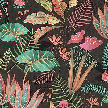 Galerie Wallcoverings Product Code FL61121 - Flourish Wallpaper Collection - Green/Pink Colours -  