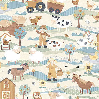 Galerie Wallcoverings Product Code G45132 - Tiny Tots Wallpaper Collection -   