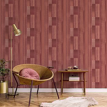 Galerie Wallcoverings Product Code G56574 - Texstyle Wallpaper Collection - Red Rose Gold Colours -  