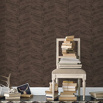 Galerie Wallcoverings Product Code G67777 - Ambiance Wallpaper Collection - Copper Chocolate Colours -  