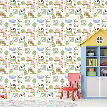 Galerie Wallcoverings Product Code G78377 - Tiny Tots 2 Wallpaper Collection - Primary Colours -  