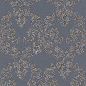 Galerie Wallcoverings Product Code GL41105 - Glitterati Wallpaper Collection - Blue Silver Colours -  