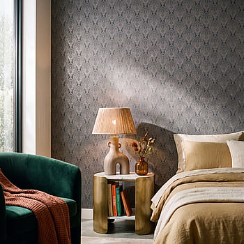 Galerie Wallcoverings Product Code MX88035 - Metallic FX 2 Wallpaper Collection - Black Colours -  