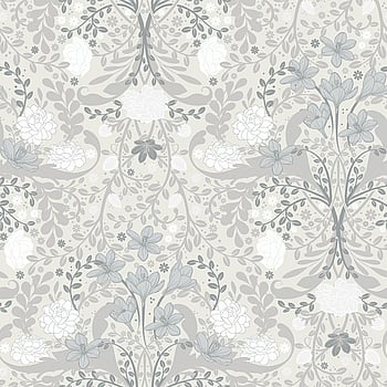 Galerie Wallcoverings Product Code S24107 - Sommarang 2 Wallpaper Collection - White, grey Colours -  