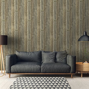 Galerie Wallcoverings Product Code WW22211 - Woods And Wicker Wallpaper Collection - Brown Cream Yellow Colours -  